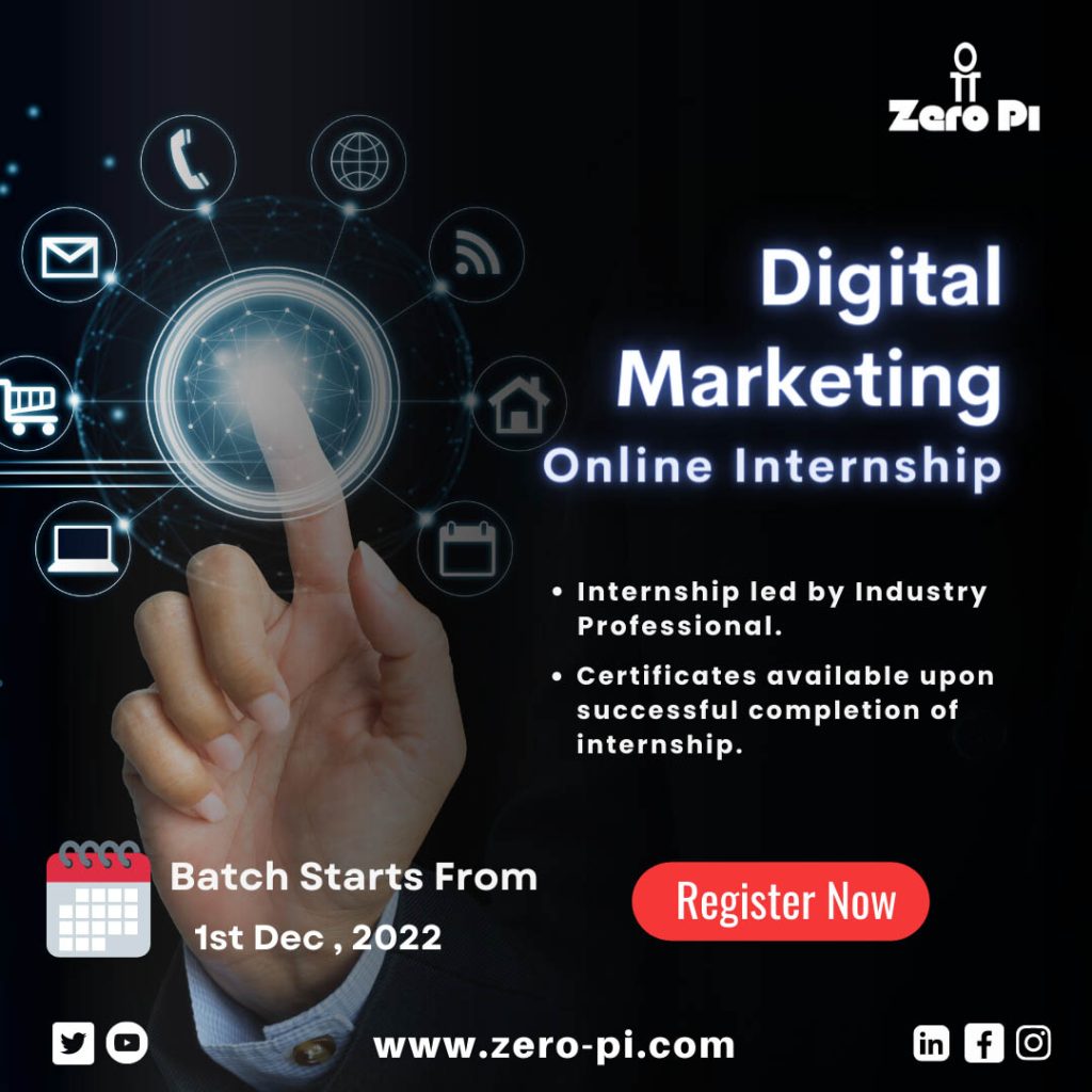 Digital Marketing - ZeroPi Tech Solutions Bangalore